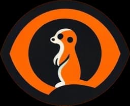 Meerkat's Eye marketing — znak sa merkatom
